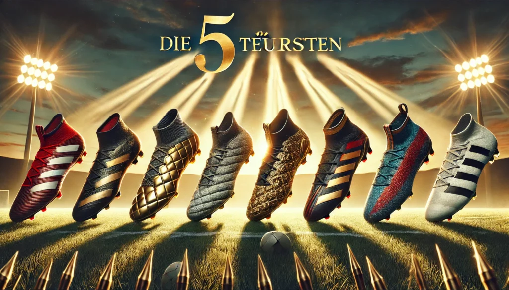 Die 5 teuersten Fußballschuhe 2025